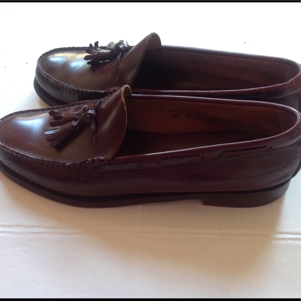 Vintage Weejuns Brown Loafers Shoes G.H. Bass